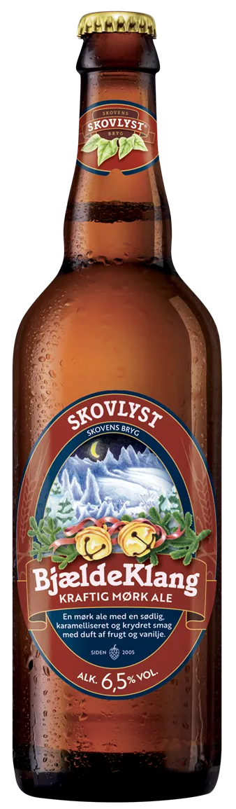 Skovlyst Bjældeklang juleøl 75 cl. flaske